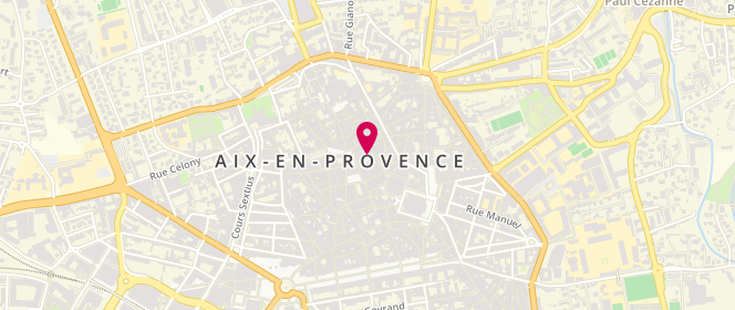 Plan de Volcom, 22 Rue Granet, 13100 Aix-en-Provence