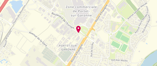 Plan de Armand Thiery Homme, Centre Centre Commercial Carref Local 89
1 Boulevard de l'Europe, 31120 Portet-sur-Garonne
