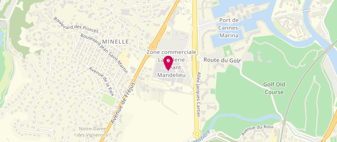 Plan de H&M, 21 avenue de Fréjus, 06210 Mandelieu-la-Napoule