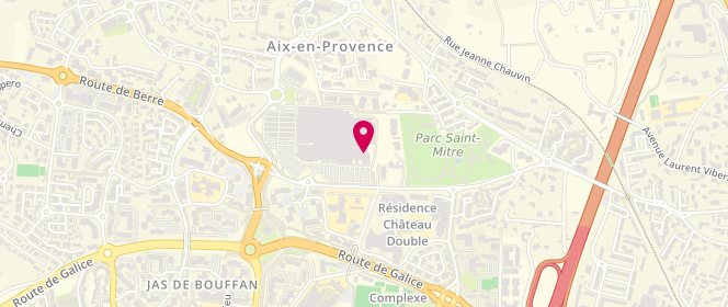 Plan de Blue Box, Centre Commercial Jas de Bouffan, Cellulle
210 avenue de Bredasque, 13100 Aix-en-Provence