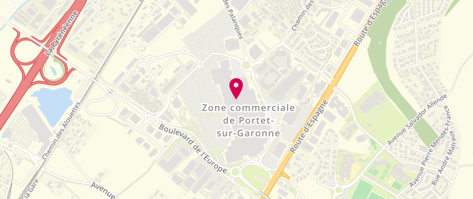 Plan de Armand Thiery Homme, Centre Commercial Carrefour
110 Boulevard de l'Europe, 31120 Portet-sur-Garonne