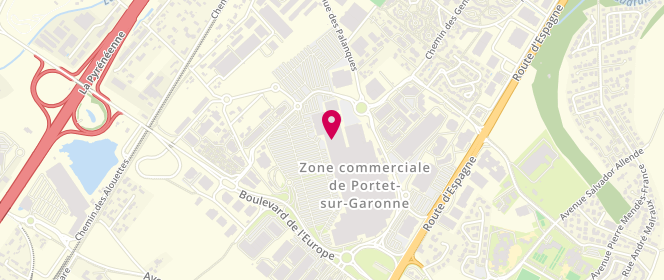 Plan de Le Temps des Cerises, Centre Commercial
110 Boulevard de l'Europe, 31120 Portet-sur-Garonne