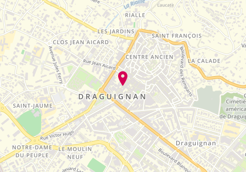 Plan de Etam, 21 Rue Georges Cisson, 83300 Draguignan