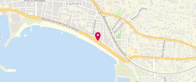 Plan de Dsquared, 67 Boulevard Croisette, 06400 Cannes