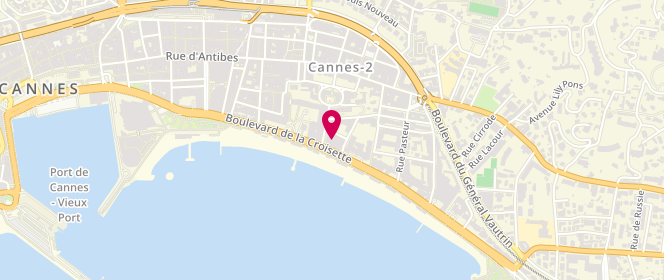 Plan de 55 Croisette, 55 Boulevard de la Croisette, 06400 Cannes