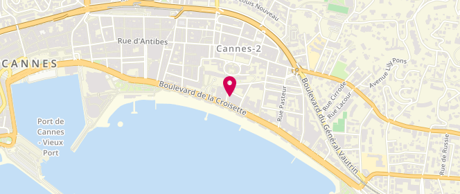 Plan de Emporio Armani, 52 Boulevard de la Croisette, 06400 Cannes