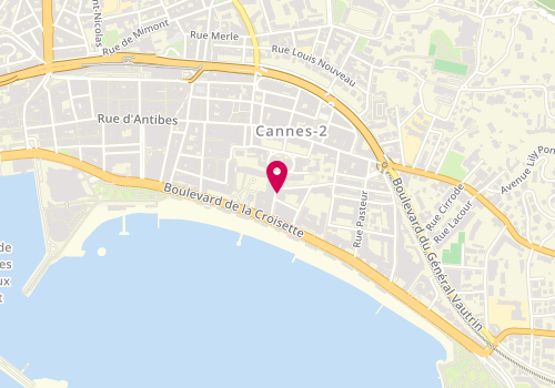 Plan de Sonia Rykiel, 6 Rue Frédéric Amouretti, 06400 Cannes