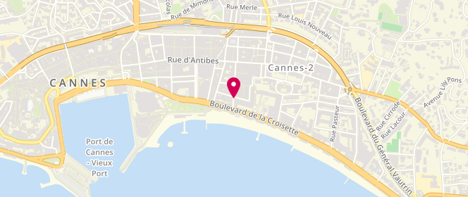 Plan de BERLUTI Cannes, 29 Rue du Commandant André, 06400 Cannes