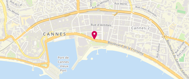Plan de Moncler, 14 Boulevard de la Croisette, 06400 Cannes
