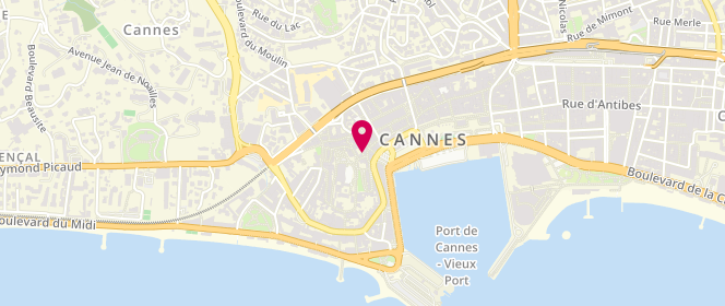 Plan de Borboleta, 7 Rue Saint-Antoine, 06400 Cannes