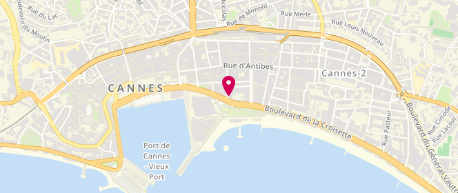 Plan de Prada, 10 Boulevard de la Croisette, 06400 Cannes