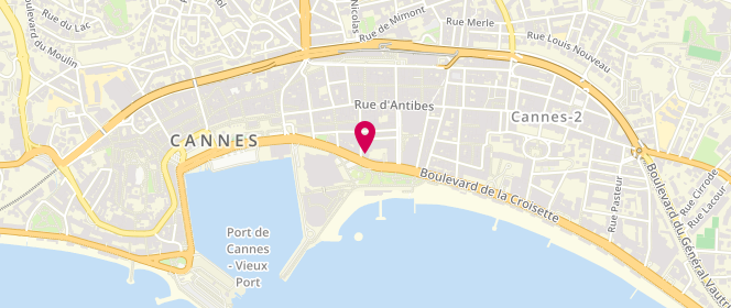 Plan de Isabel Marant, 21 Rue des Belges, 06400 Cannes
