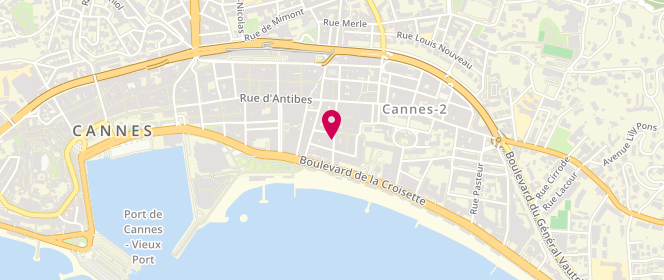 Plan de Eric Bompard, 26 Rue du Commandant André, 06400 Cannes