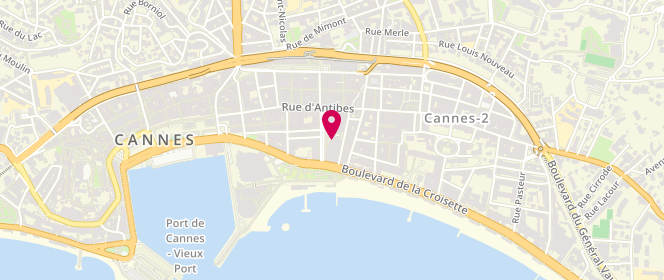 Plan de Le Shop, 17 Boulevard de la Croisette, 06400 Cannes