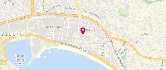 Plan de Alimia, 9 Rond-Point Duboys d'Angers, 06400 Cannes