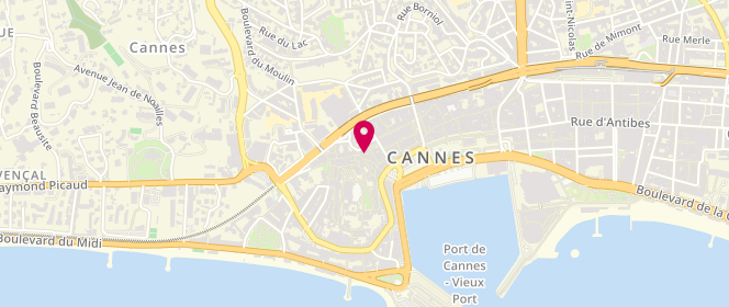 Plan de Atelier Veronese, 18 Rue Saint-Antoine, 06400 Cannes