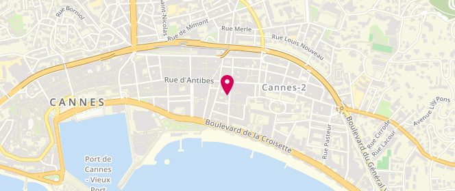 Plan de Bonpoint, 16 Rue du Commandant André, 06400 Cannes