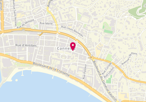 Plan de Sweet Pants, 125 Rue d'Antibes, 06400 Cannes
