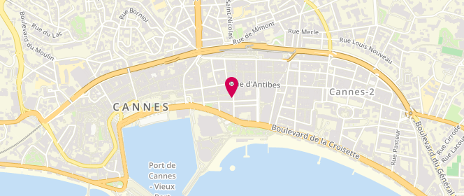 Plan de Swim & Gym, 6 Rue des Belges, 06400 Cannes