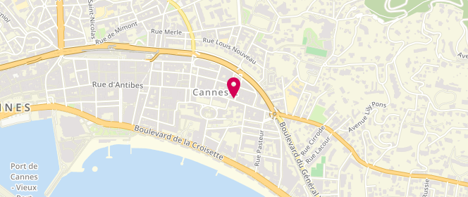 Plan de Bel Air, 125 Rue d'Antibes, 06400 Cannes