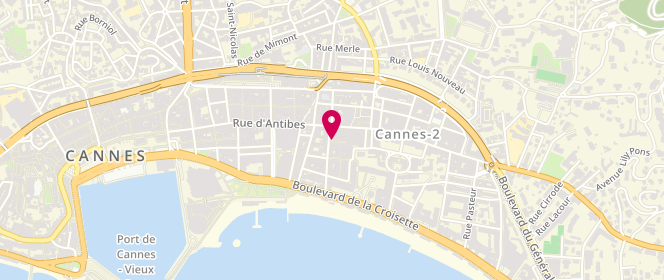 Plan de Eleven Paris, 7 Rue du Commandant André, 06400 Cannes