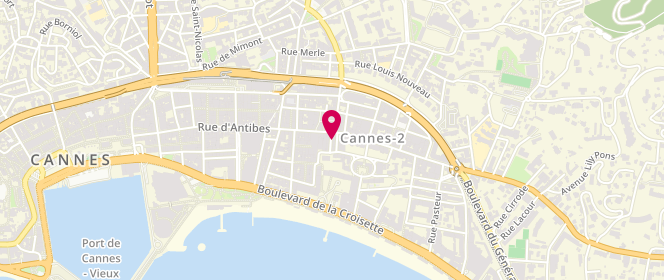 Plan de Joy cannes, 4 Rue la Fontaine, 06400 Cannes