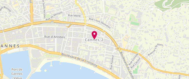 Plan de ZAPA Cannes, 111 Rue d'Antibes, 06400 Cannes