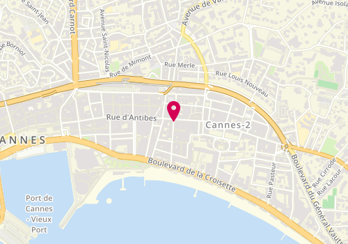 Plan de Sundek, 3 Rue du Commandant André, 06400 Cannes