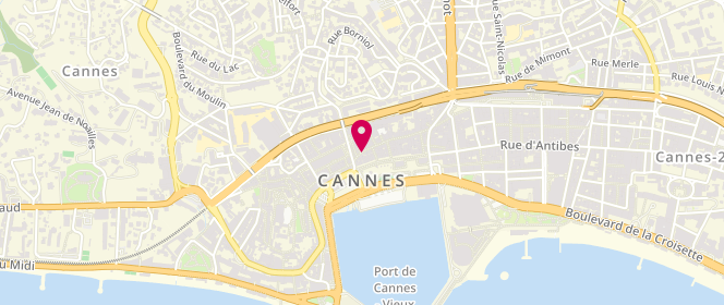 Plan de Jackpot, 50 Rue Meynadier, 06400 Cannes