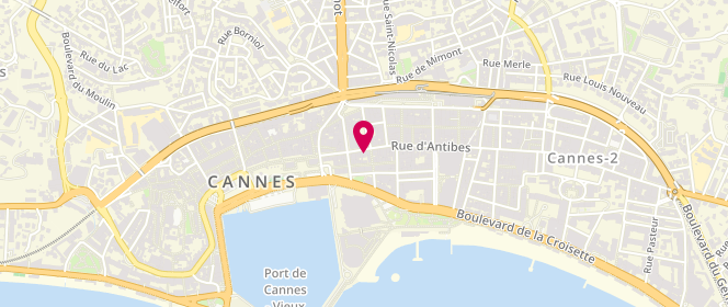 Plan de G-Star RAW Store, 26 Rue d'Antibes, 06400 Cannes