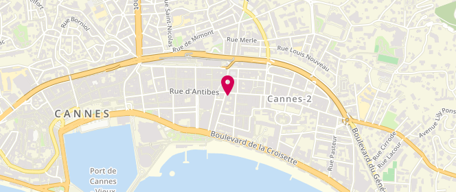Plan de Zara, Rue d'Antibes 72, 06400 Cannes