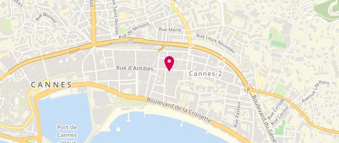 Plan de Mango, 84 Rue d'Antibes, 06400 Cannes