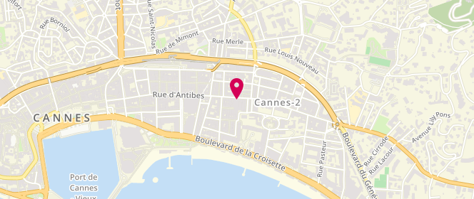 Plan de Pull & Bear, Rue d'Antibes 90-94, 06400 Cannes