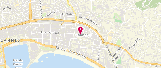 Plan de Cos, 105 Rue d'Antibes, 06400 Cannes