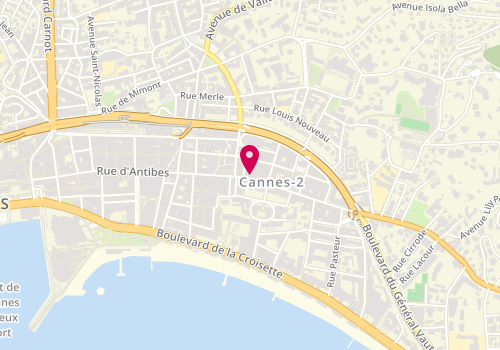 Plan de Sandro, 101 Rue d'Antibes, 06400 Cannes