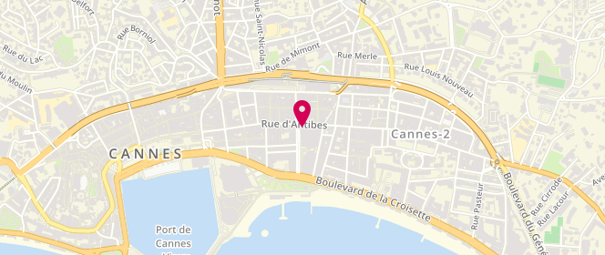 Plan de Undiz, 53 Rue d'Antibes, 06400 Cannes