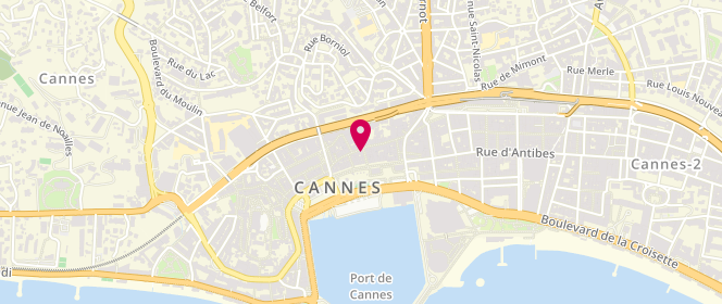 Plan de Maline, 25 Rue Meynadier, 06400 Cannes