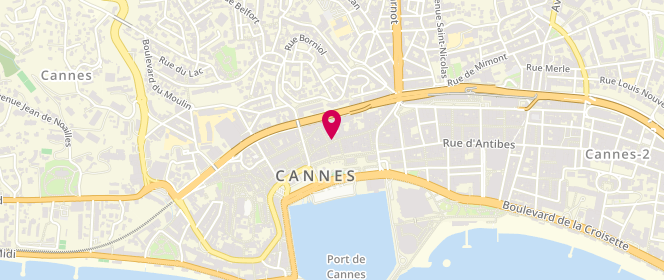 Plan de Huguette, 30 Rue Meynadier, 06400 Cannes