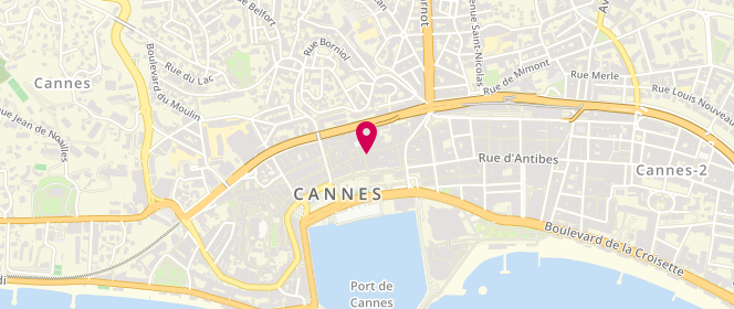 Plan de Spirit Of Cannes, 12 Rue Emile Négrin, 06400 Cannes