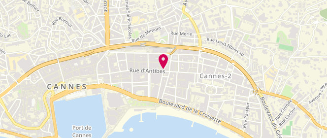 Plan de Repetto, 65 Rue d'Antibes, 06400 Cannes