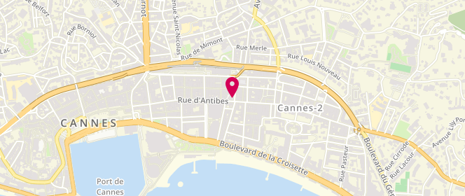 Plan de Ikks, 71 Rue d'Antibes, 06400 Cannes