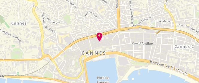 Plan de Chandail Express, 28 Rue Meynadier, 06400 Cannes