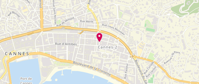 Plan de Ac Rentals, 6 Rue Jean Daumas, 06400 Cannes
