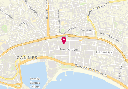 Plan de Okaidi, 9 Rue Hoche, 06400 Cannes