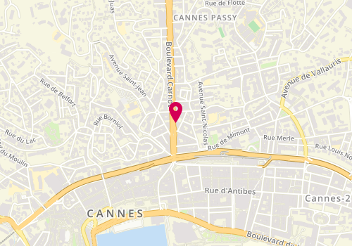 Plan de Lyne Mariage, 14 Boulevard Carnot, 06400 Cannes