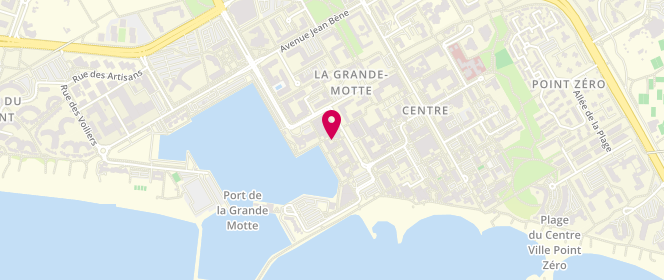 Plan de Wendie S Lingerie, 87 Quai Honneur, 34280 La Grande-Motte