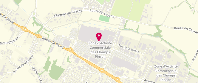 Plan de Damart, Saint Orens
5 Allée des Champs Pinsons, 31650 Toulouse