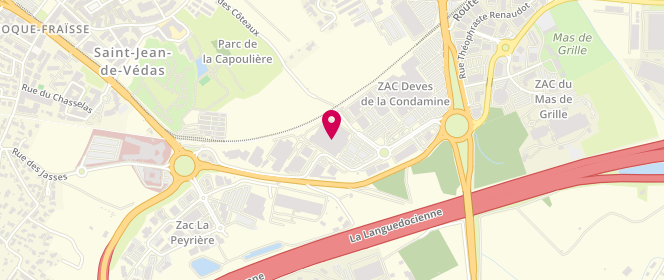 Plan de Jules Saint-Jean-de-Védas, Centre Commercial Carrefour
Route de Sète, 34430 Saint-Jean-de-Védas
