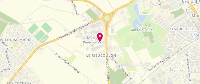Plan de Degriffstock, 2
Route Nationale 112 Rue Alexander Fleming, 34430 Saint-Jean-de-Védas