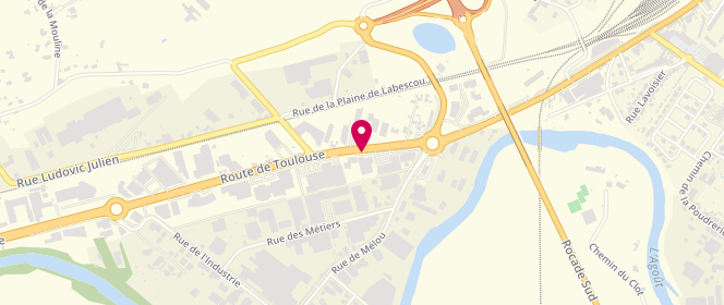 Plan de Les Trois Filles, 31 Route Toulouse, 81100 Castres